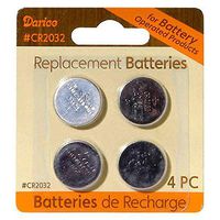 Darice 07338 - CR2032 Button Battery (4 pack) (6204-70)