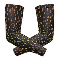 Anyangquji Dog Paw Print Arm Sleeve Protectiv for Man Elbow Brace for Arthritis (1 Pair)