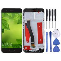 JUNXI Phone case Phone Cover LCD Screen and Digitizer Full Assembly with Frame for Huawei P10(Black) Highly Recommended (Color : Black)