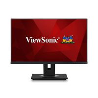 ViewSonic VG2455 24 Inch IPS 1080p Monitor with USB 3.1 Type C HDMI DisplayPort VGA and 40 Degree Tilt Ergonomics for Home and Office