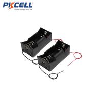 1 Slot D Cell Battery Holder With Two Wires (2)