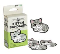 GAMA Go Kitten Bandages Sterile-18 Pcs (1.75in X 2in)