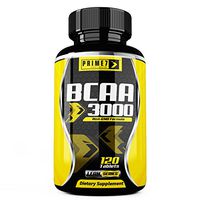 PRIME7 BCAA 3000 Amino Acids Non GMO Formula, 120 Tablets