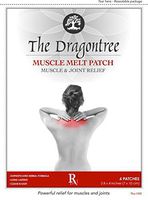 Dragontree Apothecary Muscle Melt Patch - Natural Relief for Sore Muscles and Joints
