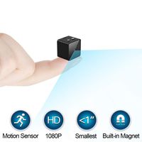 Mini Spy Camera Hidden Nanny Cam AREBI HD 1080P Portable Small Security Camera Motion Activated Indoor Outdoor Covert Video Recorder for Car Home Office M9 Pro