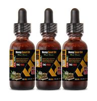 Stress Relief Hemp Oil - Hemp Seed Oil Organic Drops 780mg - Mint Flavor - Hemp Oil for Immune System - 3 Bottles 3 FL OZ (90 ML)