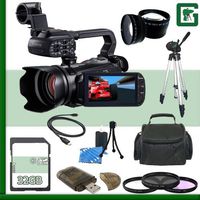 Canon XA10 HD Professional Camcorder 32GB Green's Camera Package 1