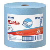 Wypall X60 Reusable Cloths (34965), Blue, Jumbo Roll, 1100 Sheets / Roll, 1 Roll / Case