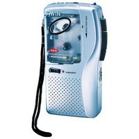 JWIN JX-R26 Voice-Activated Microcassette Recorder with Microphone/Earphone