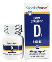 Superior Source Vitamin D3 Extra Strength 5,000 IU 100