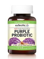 Eclectic Purple Probiotic Freeze Dried Vegetables, Green, 90 Count