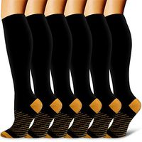 Copper Compression Socks Women and Men-Best for Running,Athletic,Varicose Veins,Nursing,Hiking,Recovery & Flight Socks