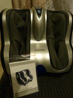 3-IN-ONE LEG MASSAGER, Massages the Calves, Ankles, and Feet