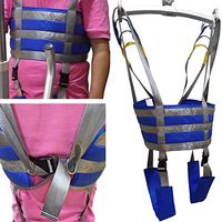 Patient Lift Medical Slings Walking Standing Aids Full Body Transfer Belt Strap for Thigh Hip Waist Lumbar Back Supports Leg Exercise with Padded Buffer Large Load Capacity 507 Lbs AnyBack