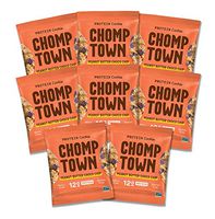Chomptown | Peanut Butter Chocolate Chip | High-Protein Cookie | 12g Protein | Gluten-Free | Dairy-Free | Non-GMO | Fair Trade | 2.75 oz (Pack of 8)