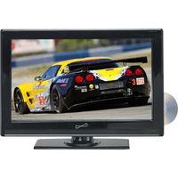 Supersonic SC-2412 24" LED Widescreen HDTV with DVD Player + Wall Mount.