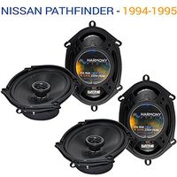 Compatible with Nissan Pathfinder 1994-1995 Factory Speaker Upgrade Harmony (2) R68 Package New