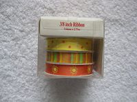 Vacation Scrapbooking 3 Yards 3/8" Printed Ribbon