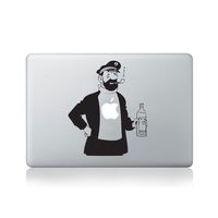 Captain Haddock Vinyl Decal for MacBook (13-inch MacBook and 15-inch MacBook) / Laptop/Guitar