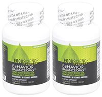 Foodscience of Vermont Behavior Balance DMG (Pack of 2) Supports Balanced Behavior, Social Interactions, and to Manage Stress, Bioavailable B Vitamins and DMG, Doctor Formulated, 120 Capsule Each
