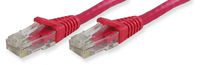 Lynn Electronics OLG20CRDR-095 Optilink CAT6 Made in the USA Snagless Ethernet Cable, 95-Feet, Red