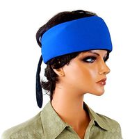Cooling Head/Neck Wrap - Bandana With Freezable Gel Pack Insert, L6580 - Blue.
