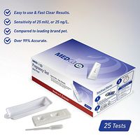 Early Detection Urine Test Kit (HCG) - Pregnancy Test Strips in Bulk [25 Tests] by MEDca, Early Result Pregnancy Test, Clear and Over 99% Accurate Results, Pregnancy Test Kit