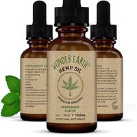 Wonder Earth Hemp Oil Extract 1000 mg - Mood Support Pain, Anxiety & Stress Relief, Omega 3, 6, 9 Pure Organic Hemp Drops Helps Sleep, Skin & Hair, Vegan Friendly - 1 oz