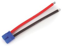 E-flite EC3 Device Connector with 4" Wire, 13 AWG, EFLAEC304