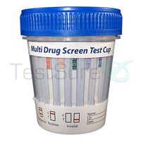 3 TestSure 5 Panel Multi Drug Test Kit, at Home Urine Drug Test Cup for Marijuana (THC), Ecstasy (MDMA), Cocaine (COC), Ketamine (KET), and Benzodiazepine (BZO)