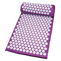 Sizet Acupressure Mat and Pillow Set for Back and Neck Pain Relief, Full Body Yoga Acupuncture Massage Set