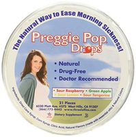 Preggie Pop Drops (Container) Assorted for Morning Sickness Relief, PACK OF 2