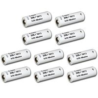 10pc Exell 206A Alkaline 9V Battery 110mAh NEDA 1611, H-7D, H-6D