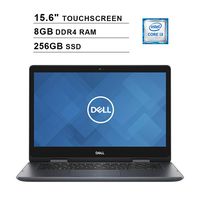 2019 Dell Inspiron 14 5000 2-in-1 15.6 Inch Touchscreen Laptop (Intel Core i3-8145U up tp 3.9GHz, 8GB DDR4 RAM, 256GB SSD, WiFi, Bluetooth, HDMI, Win10 Home, Black) (Renewed)