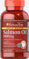 Puritans Pride Omega-3 Salmon Oil(210 Mg Active Omega-3), 1.1000 Mg, 240 Count