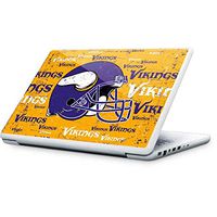Skinit Decal Laptop Skin for MacBook 13-inch - Officially Licensed NFL Minnesota Vikings - Blast Design