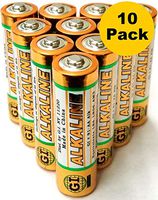 AA Batteries 1.5 Volt GI Alkaline Double A Battery (10)