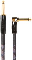 BOSS 15-foot (4.5m) Instrument Cable, Straight/Angle ¼" jack (BIC-15A)