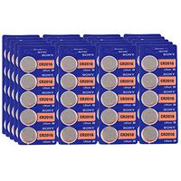 100pk Sony Coin Cell Battery CR2016 3V Lithium Replaces DL2016, BR2016 FAST SHIP