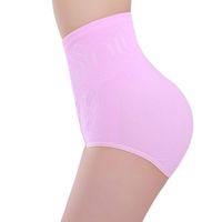 Hemlock Body Shaper Briefs Women Slimming Underwear Shorts Pants High Waist Bodyshape Intimates (Free, Pink)