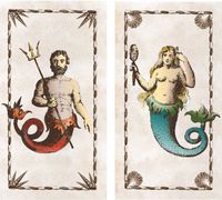 HomArt Large Decorative Mermaid-Neptune Matches