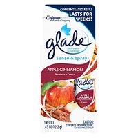 Glade Sense & Spray Automatic air freshener Refill, Apple Cinnamon