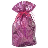 Gift Mate 21172-2 2-Piece Drawstring Gift Bags, XX-Large, Diamond Purple