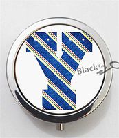 BlackKey Letter Y 3-Compartment Decorative Pocket Gift Box Case Organizer for Pill, Color 1 -1455