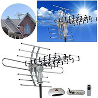 Hdtv Outdoor Amplified Antenna Hd Tv Hdtv Hdtv 1080p Outdoor Amplified Antenna 360 Rotor Digital Hd Tv UHF VHF Fm 150 Mile : Hdtv Outdoor Antenna