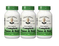 Dr. Christophers Formulas Complete Tissue and Bone, 440mg, 100 capsules (3 Pack)