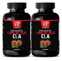 Weight Loss Pills for Men and Energy - CONJUGATED LINOLEIC Acid (Safflower Oil) - CLA 1250 Mg - Cla 1250 Pill - 2 Bottles 180 Softgels