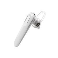Bluetooth Headphones, MEZONE Wireless Bluetooth Headset with Mic Noise Cancelling CSR V4.1 HandsFree Earpiece Noise Reduction Mic Bluetooth Earphones for Cell Phones Office/Driving Call (White)