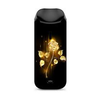 Skin Decal Vinyl Wrap for Vaporesso Nexus AIO Kit | Vape Stickers Skins Cover| Gold Rose Glowing