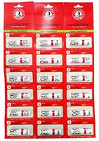 Siang Pure Herbal Menthol Salt Nasal aromatherapy Inhaler/inhalant (Pack of 6 , 68 g / 2.4 Oz)